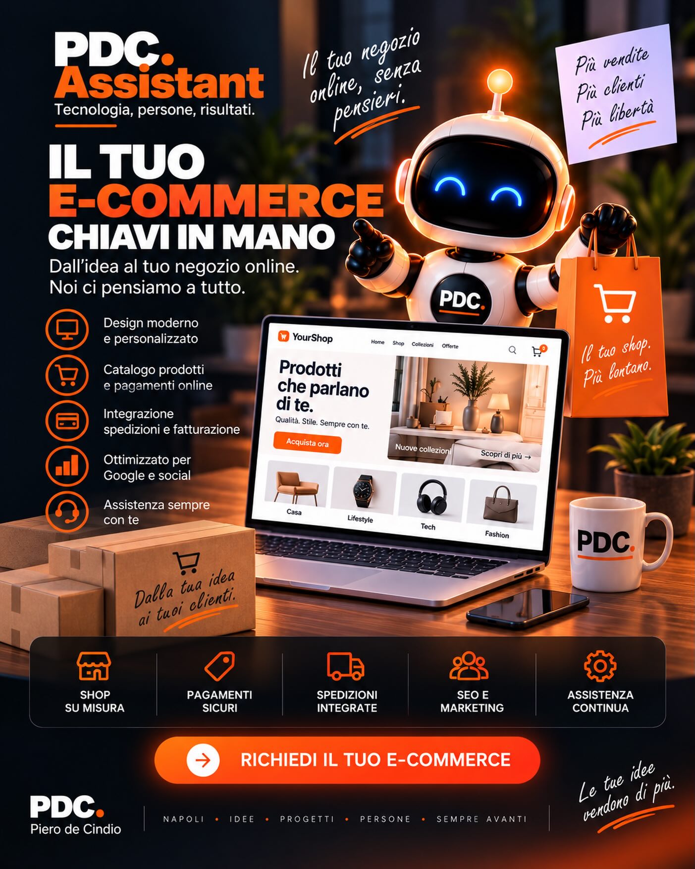 🚀 HAI UN’IDEA PER UN’APP? NOI LA REALIZZIAMO! Hai in mente un’applicazione per la tua attività, un progetto…